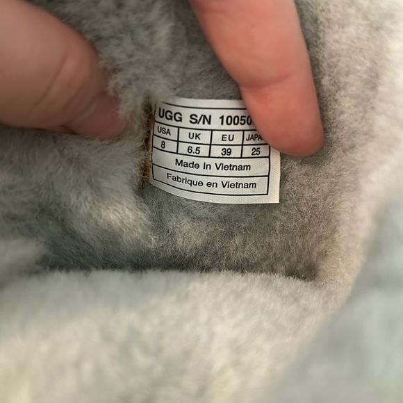 NWOT Limited Edition Light Blue UGG Boots - Picture 4 of 5